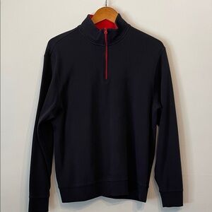 Vineyard Vines Men’s 1/4 Zip Popover Sweatshirt Navy M
